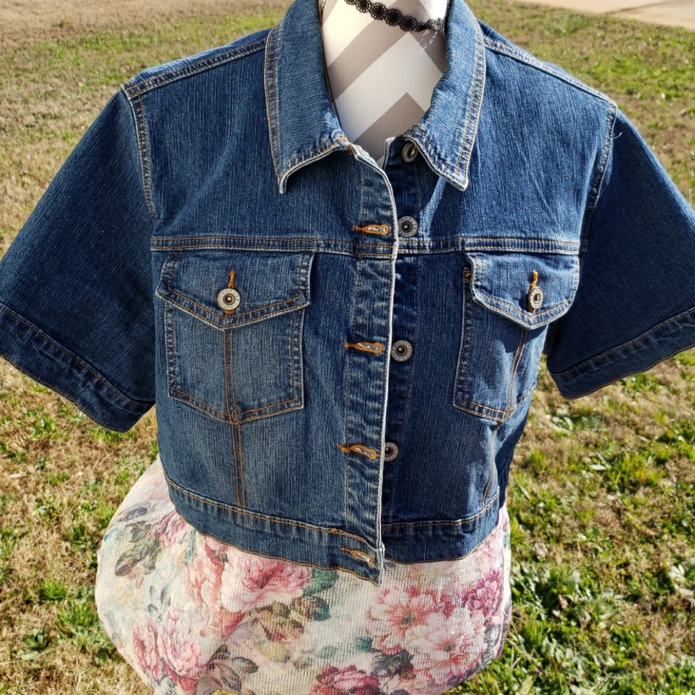 2 Half Jean Jackets